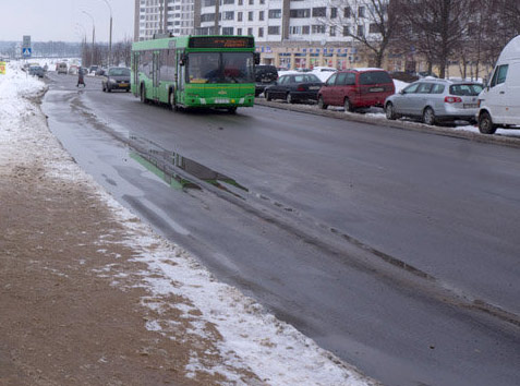 В Минске песко-соляные смеси заменят на более безопасные из мелассы