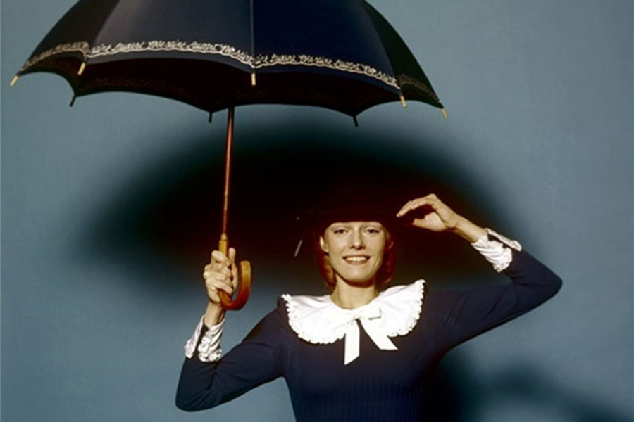 Заводная дама с зонтом